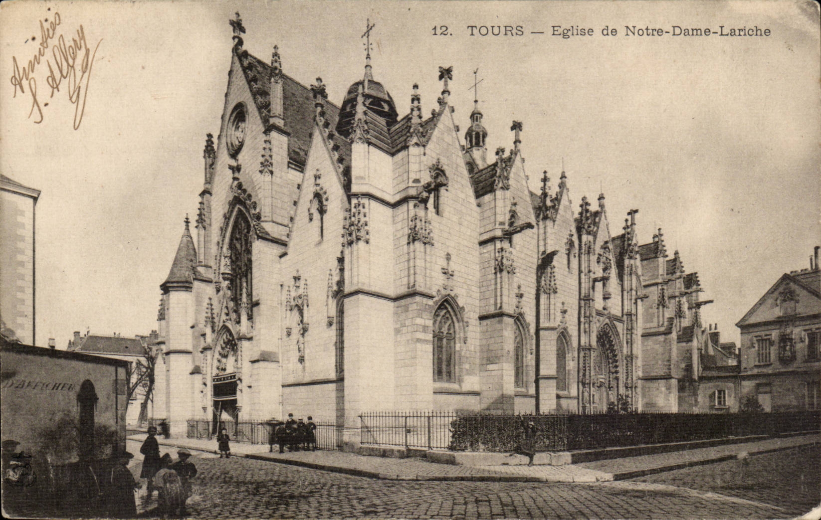 Tours CPA Eglise de Notre Dame Lariche