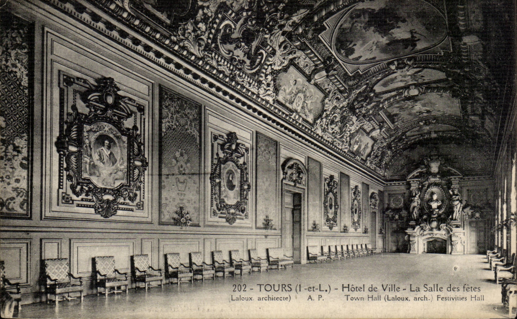 Tours CPA Hotel de ville Salle des fetes 