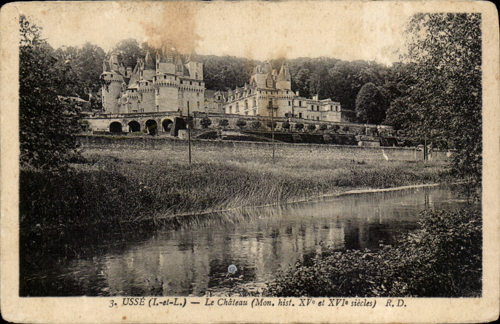 Usse - Le Chateau - CPA 