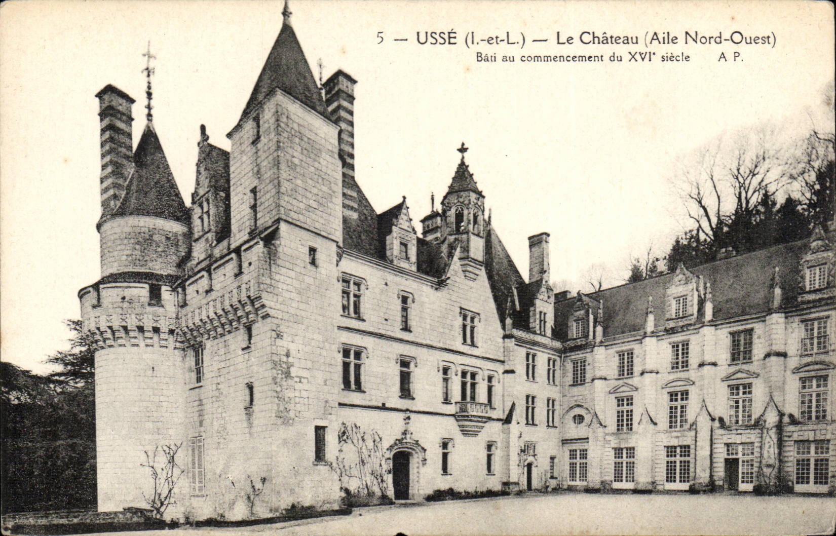 Usse - Le Chateau - CPA 