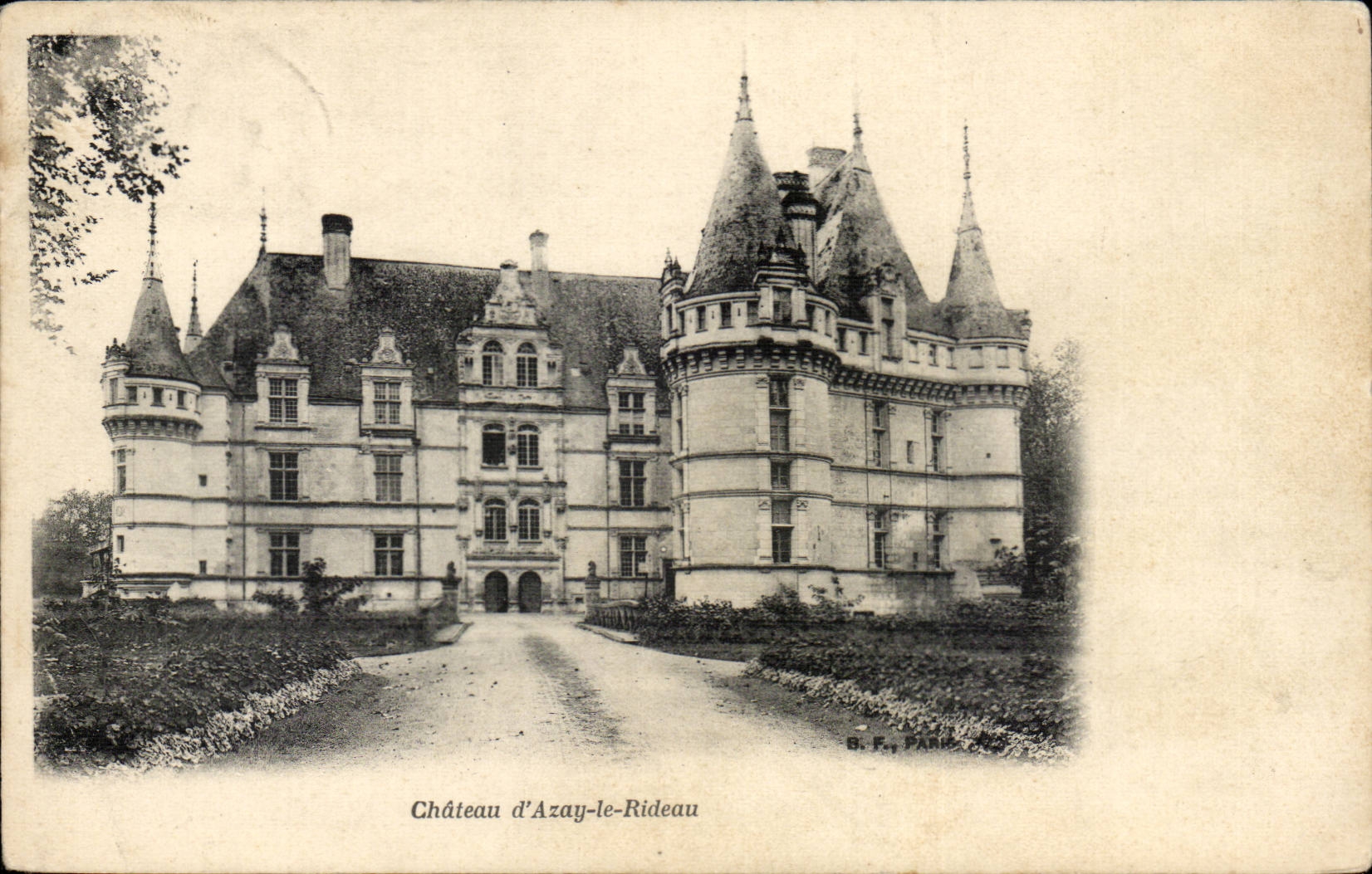 Azay le Rideau - Le Chateau - CPA 