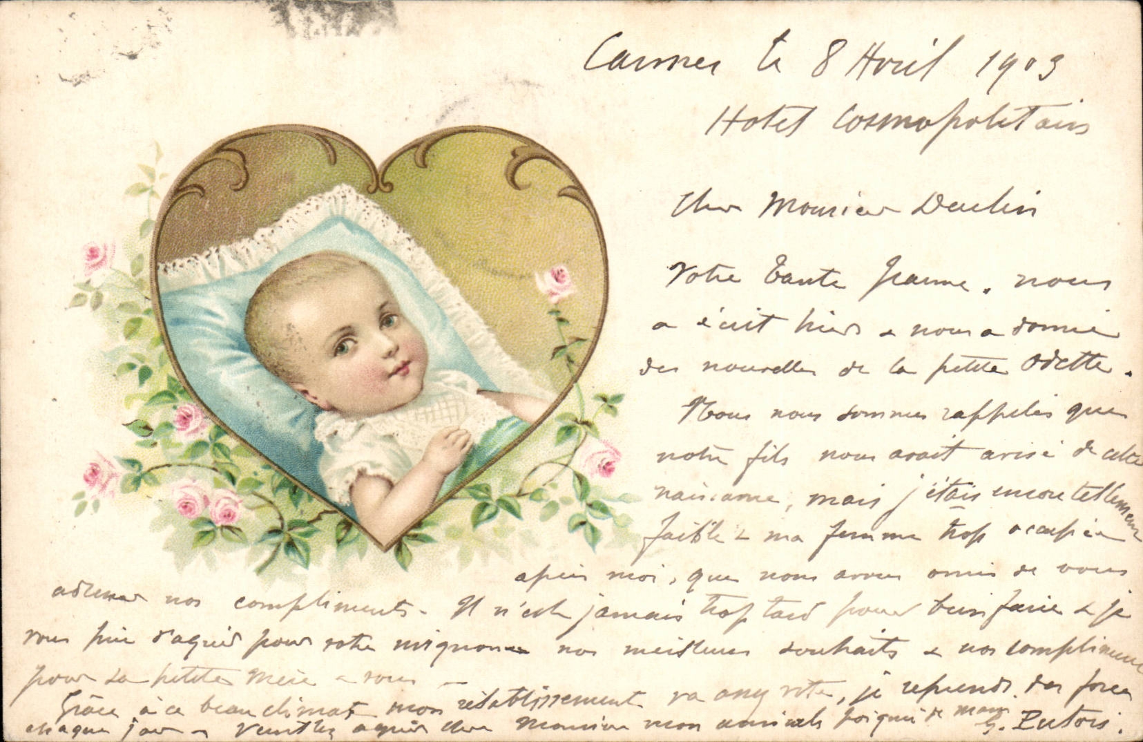 CPA Fantasy Child baby