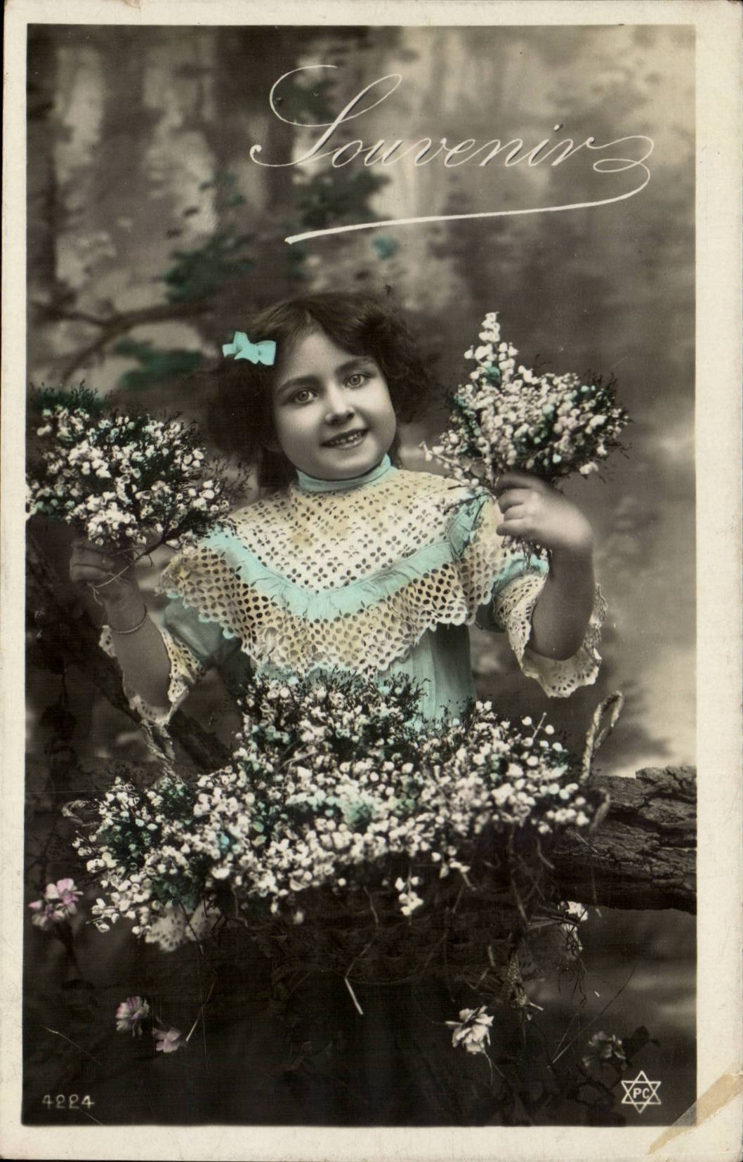 CPA Phantasie-Kind-Andenken