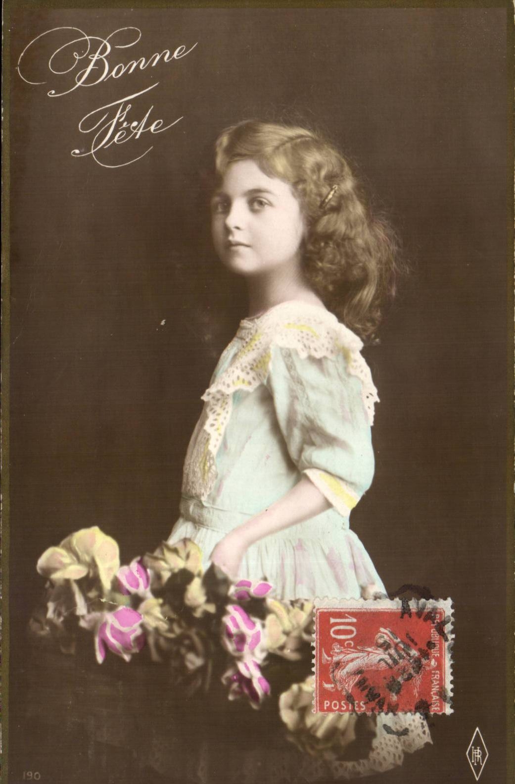 CPA Phantasie-gutes Kind feiert