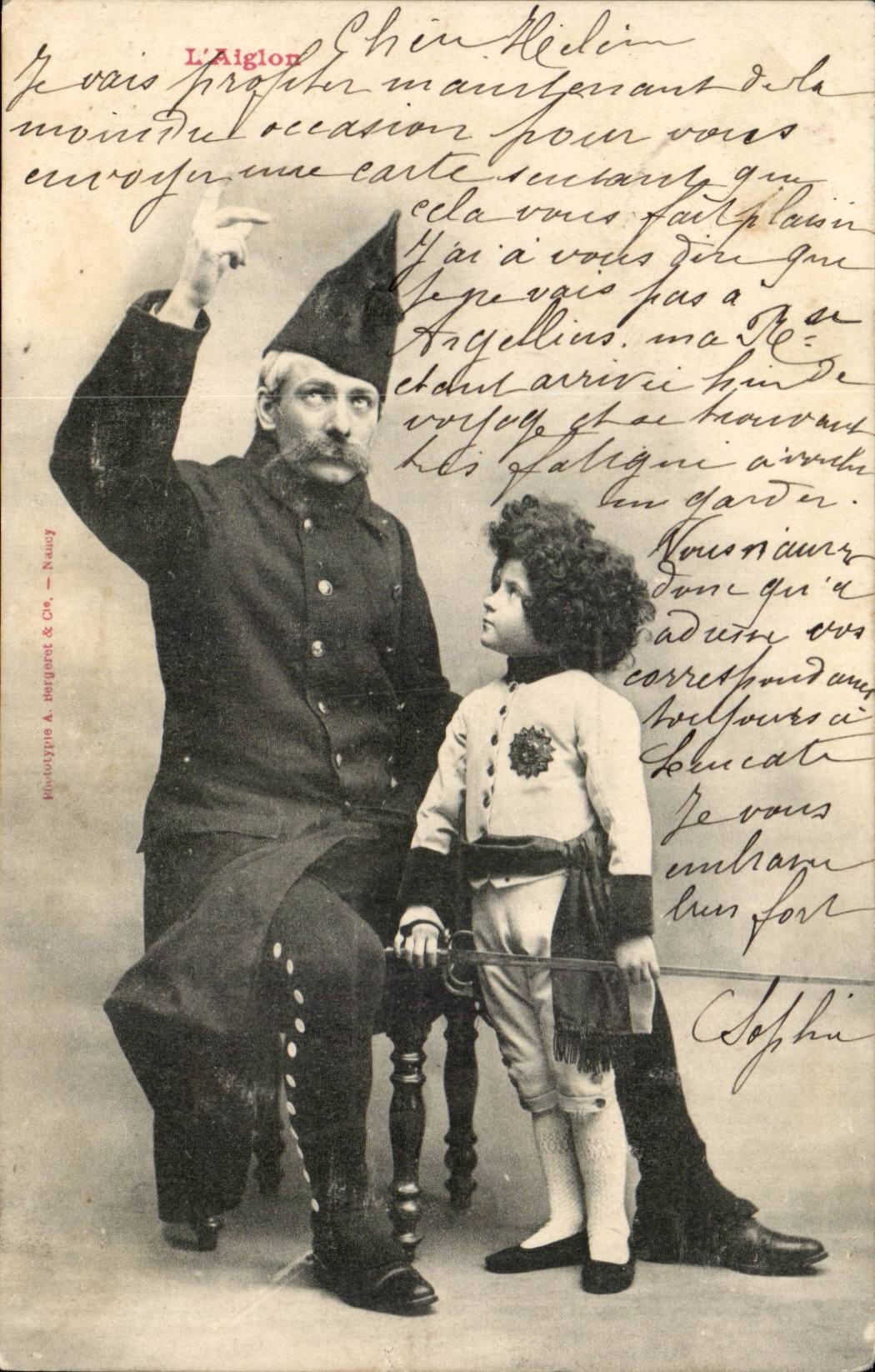 CPA Phantasie-Kind das eaglet