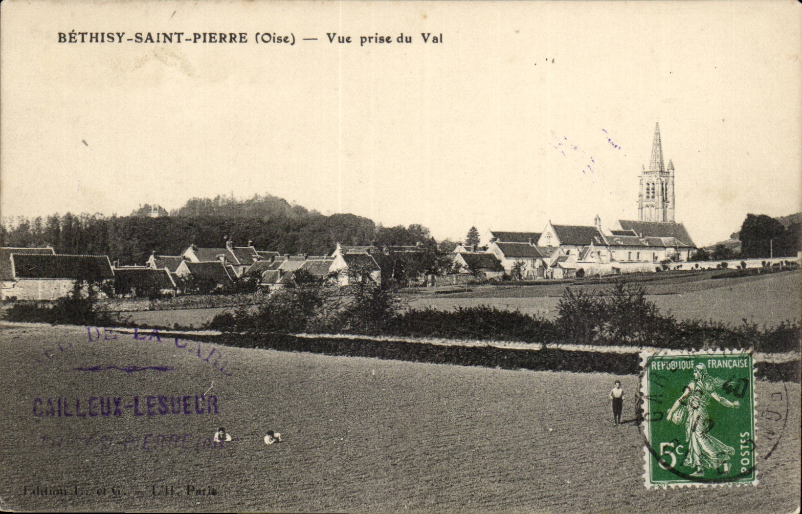 Heiliges Bethisy Pierre CPA gesehen vom Tal