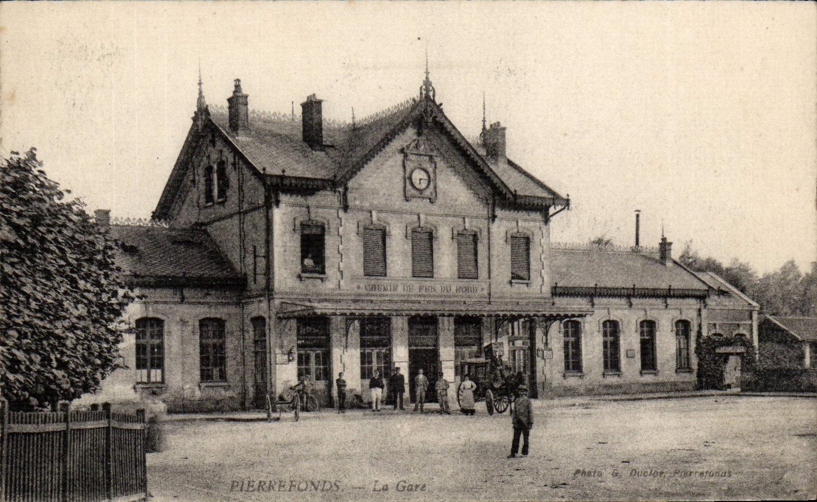 Pierrefonds CPA Bahnstation