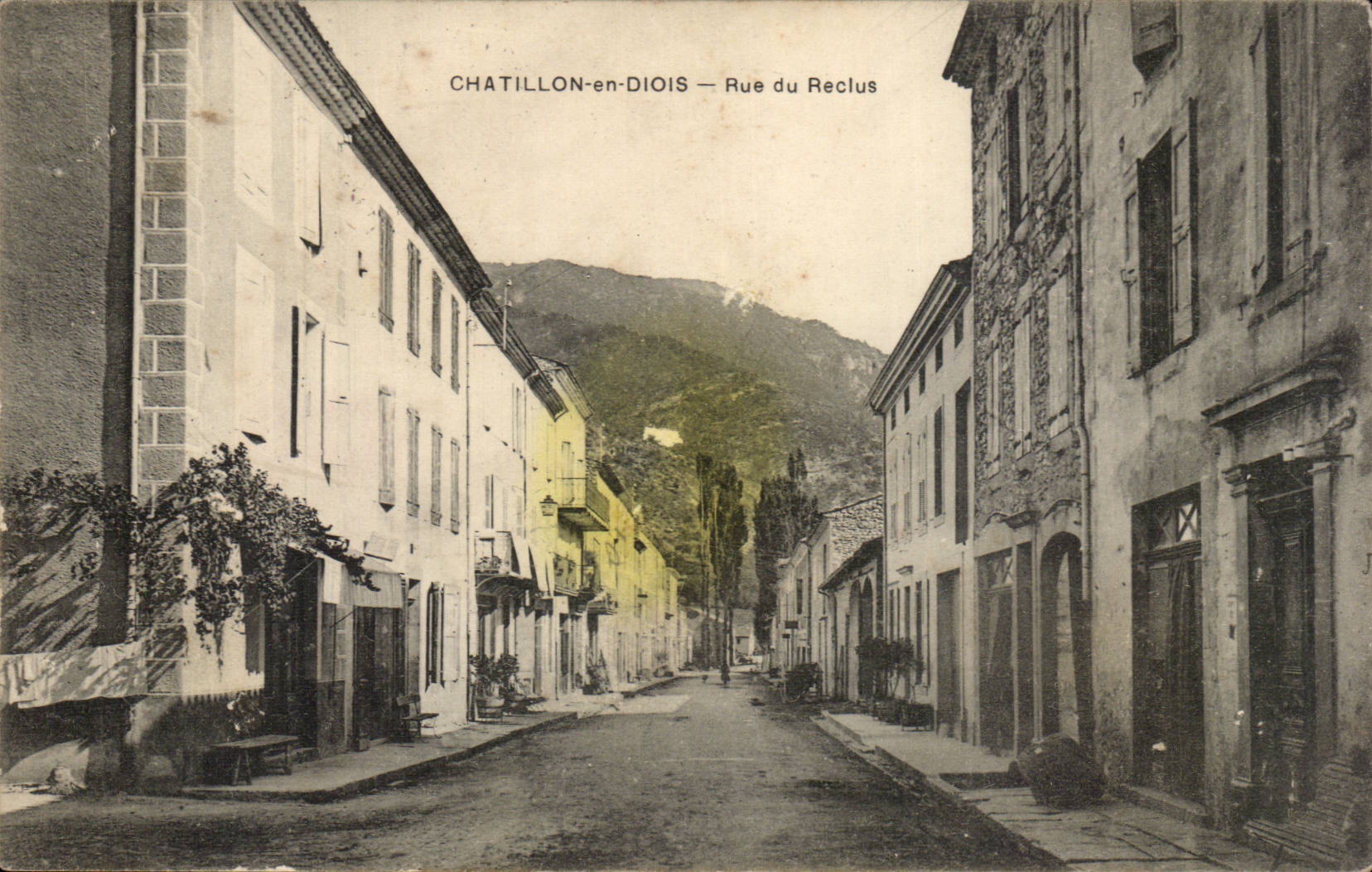 Chatillon in Dios CPA Street of the Recluse