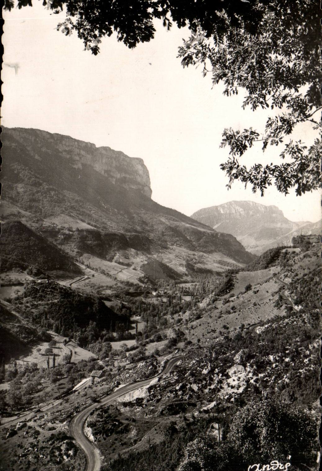 Vercors CPA Road of the great narrow parts Falls of Vernaison