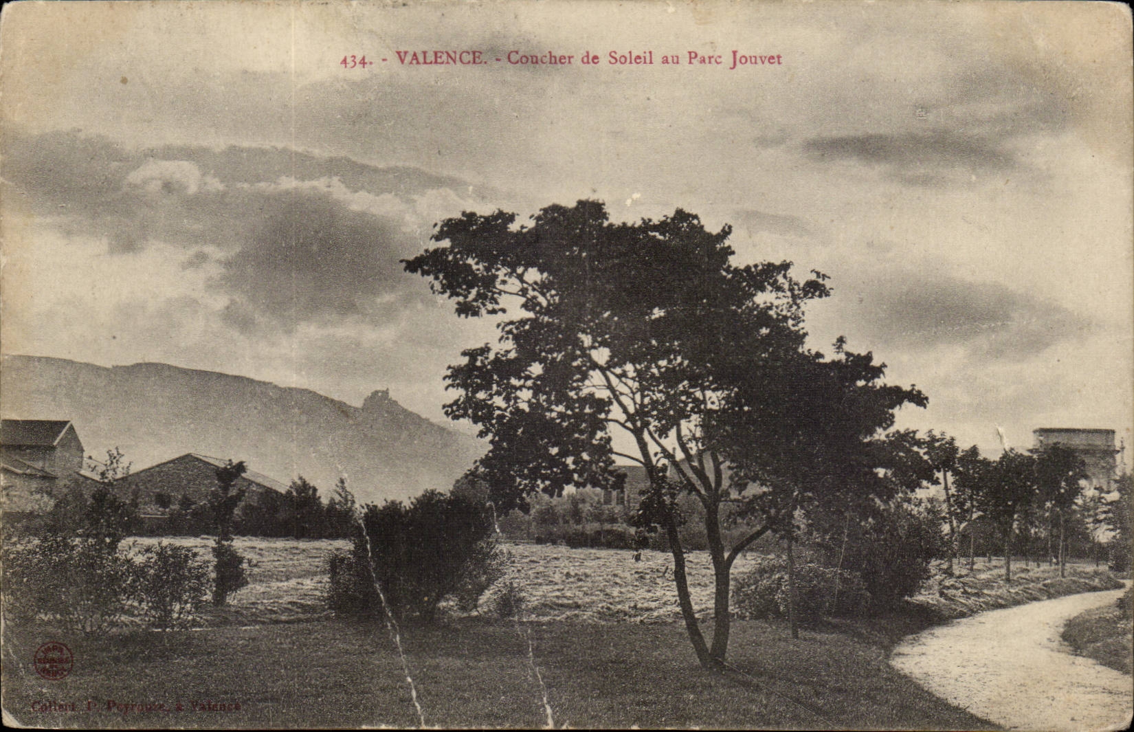 Sonnenuntergang der Wertigkeit-CPA mit dem Jouvet Park