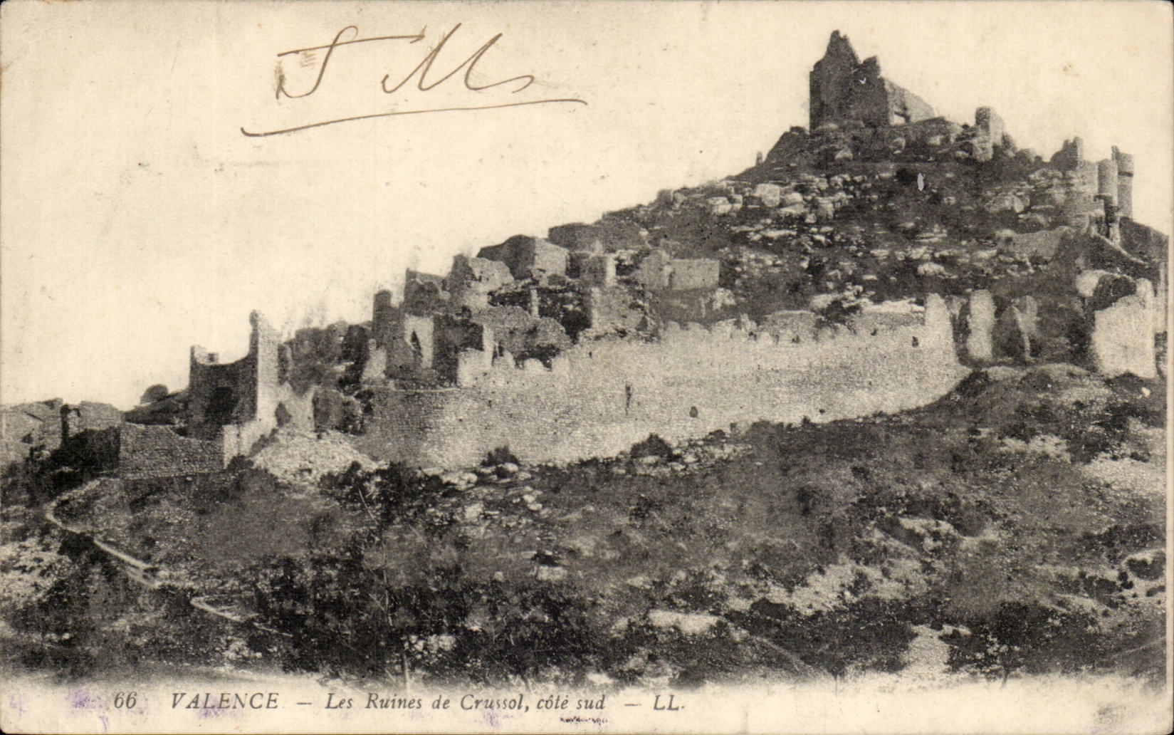 Ruinen der Wertigkeit CPA cRussol des sudlichen Teils