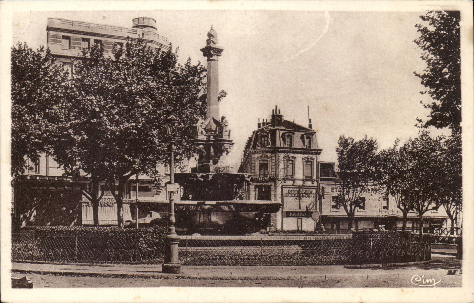 Brunnen Bancel Prachtstrasse der Wertigkeit-CPA hervorragende