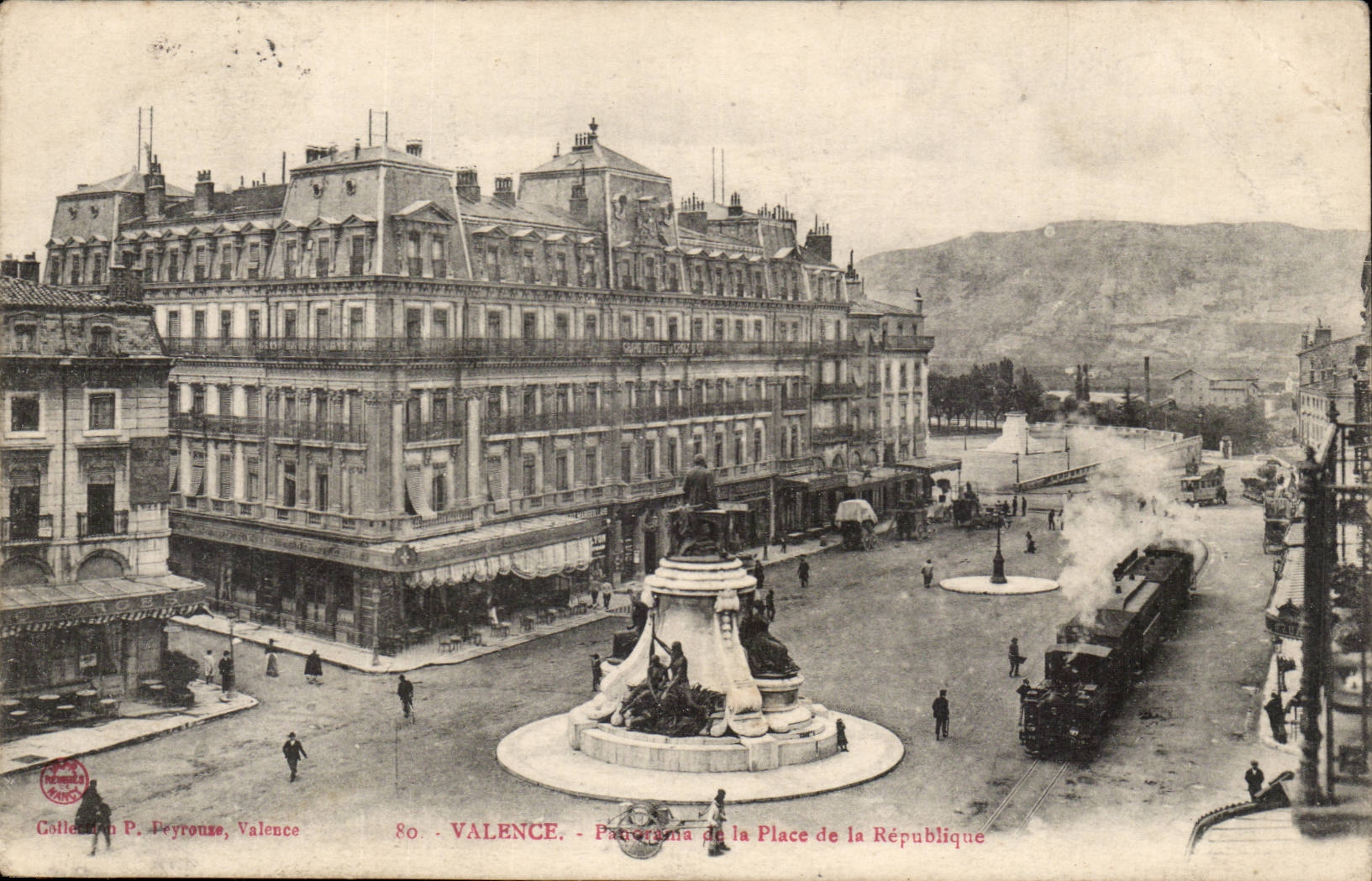 Panorama der Wertigkeit-CPA des Ortes der Republik (Zug)