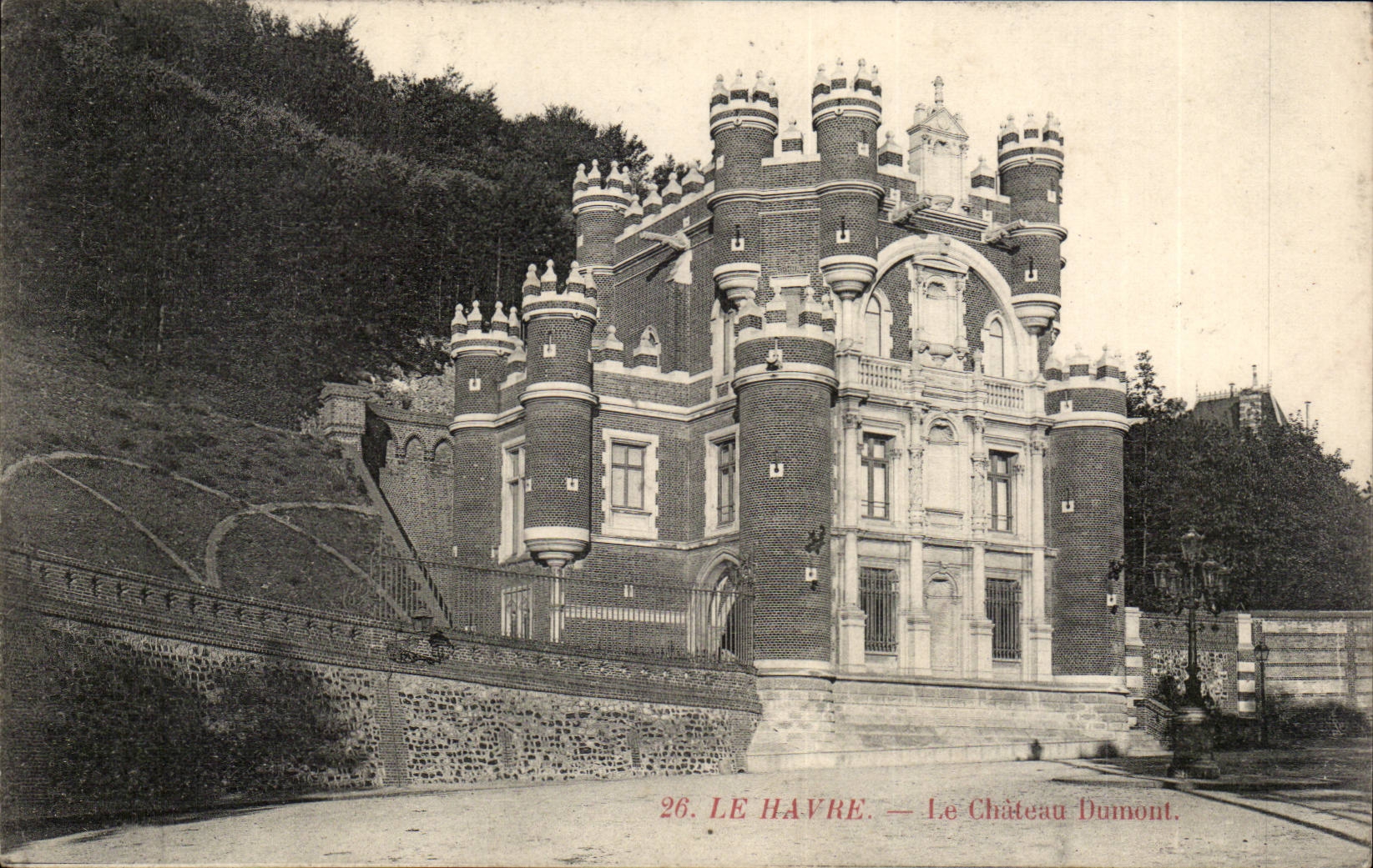 Le Havre CPA das Dumont Schloss