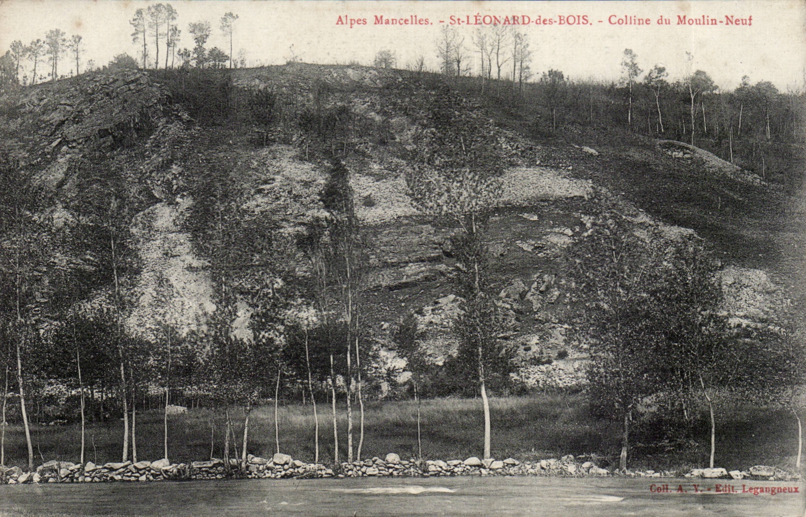 Saint leonard des Bois CPA Colline du Moulin Neuf