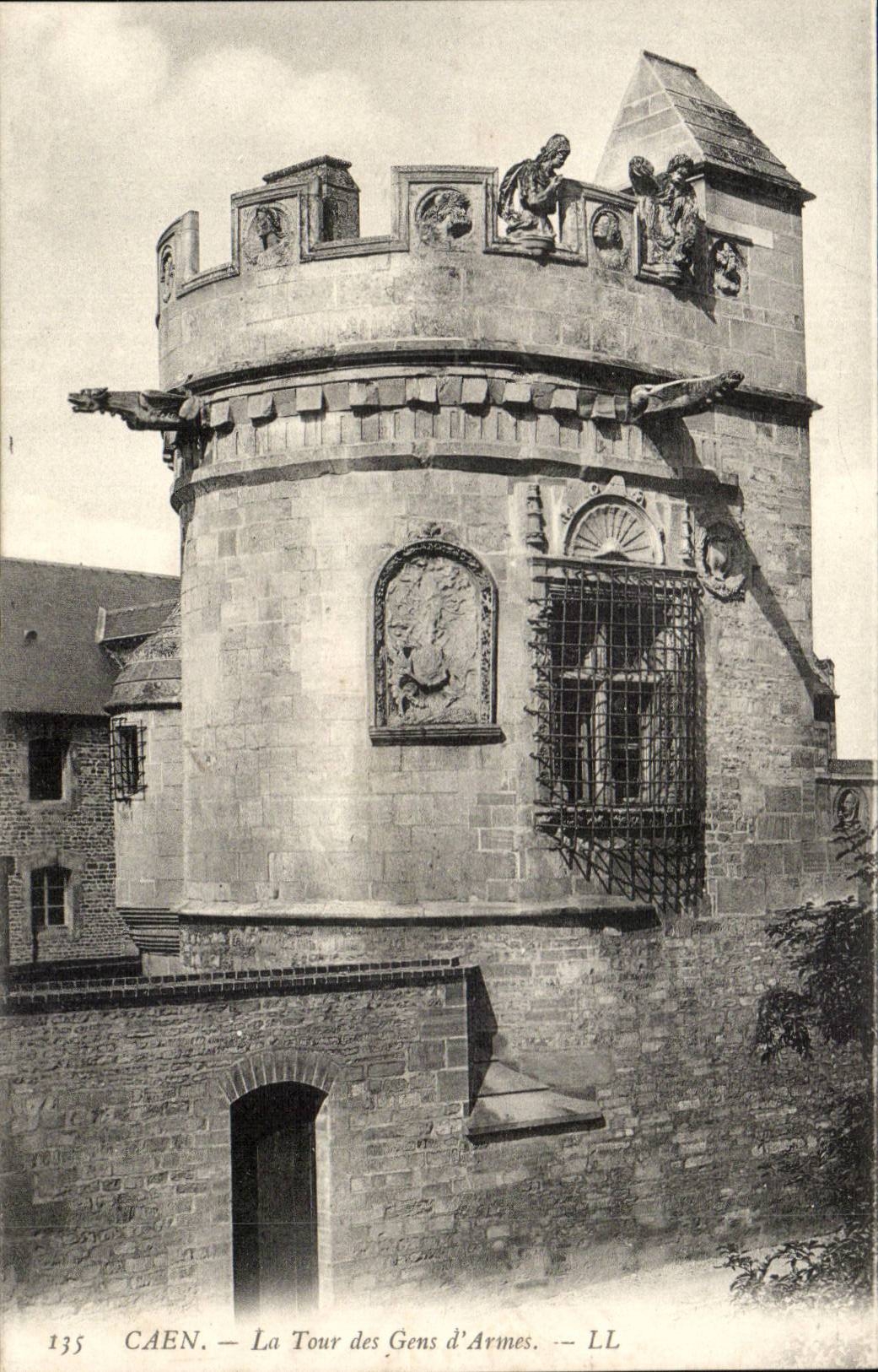 Caen CPA der Aufsatz der Men-at-arms