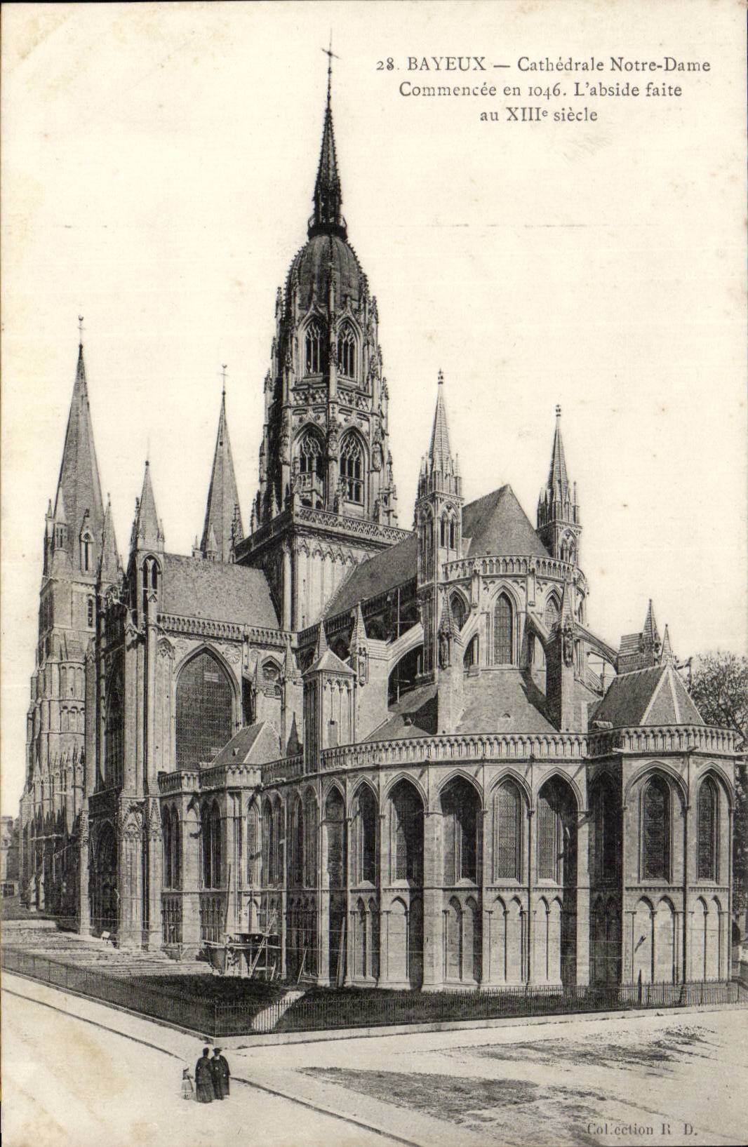 Kathedrale Bayeux-CPA Notre Dame