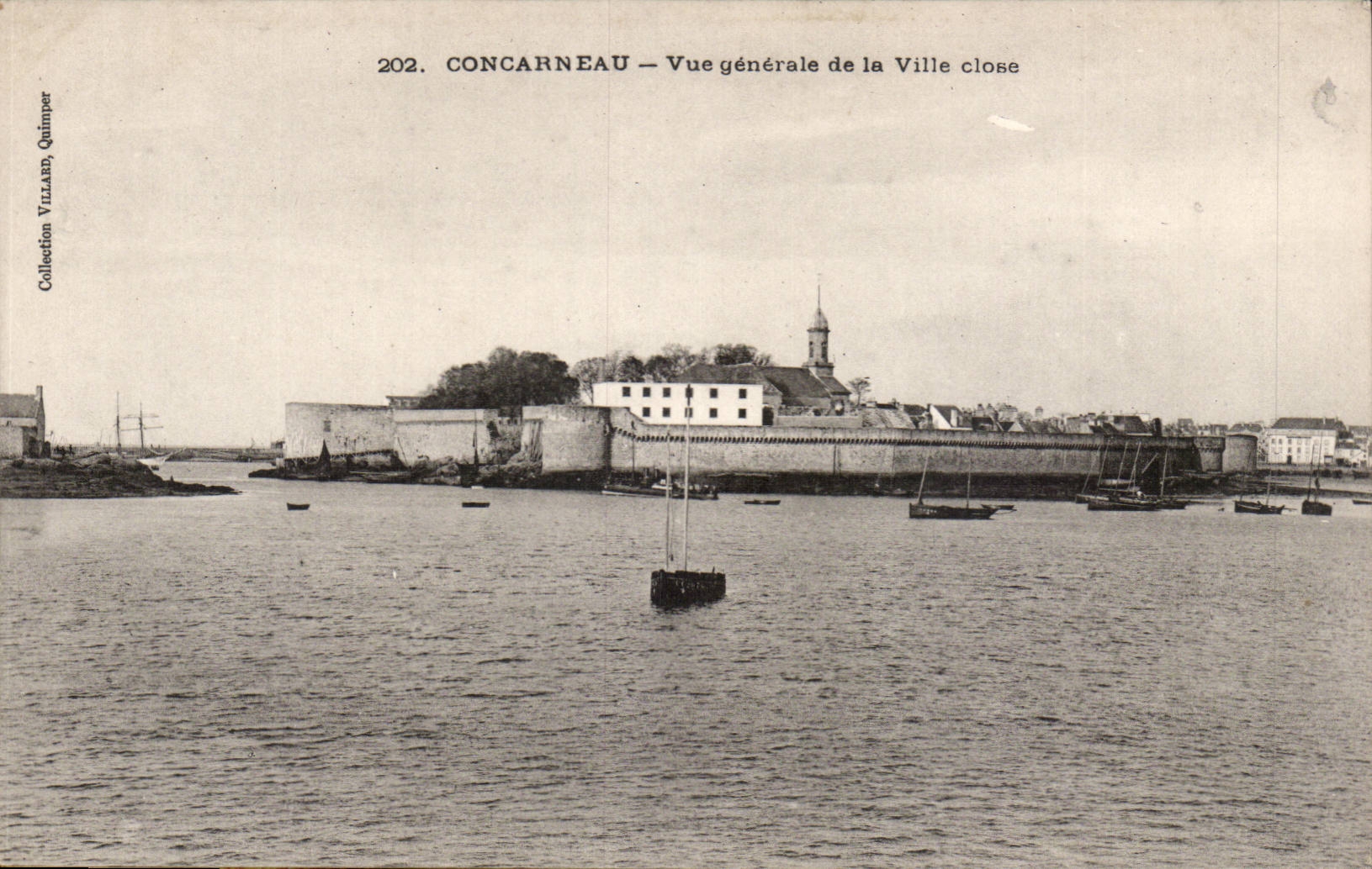 Concarneau CPA View of the closed city