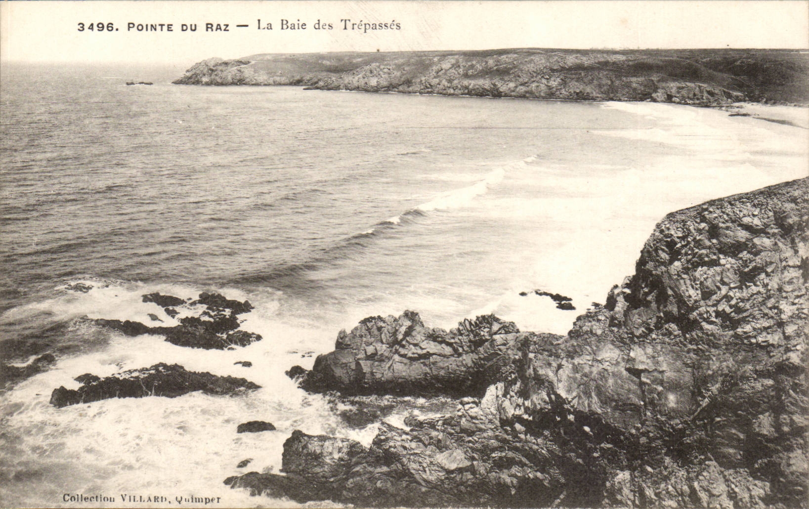 La Pointe du Raz CPA La baie des trepasses