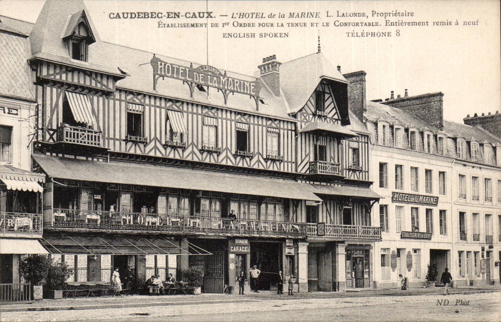 CAudebec in CAux CPA the hotel of the marine