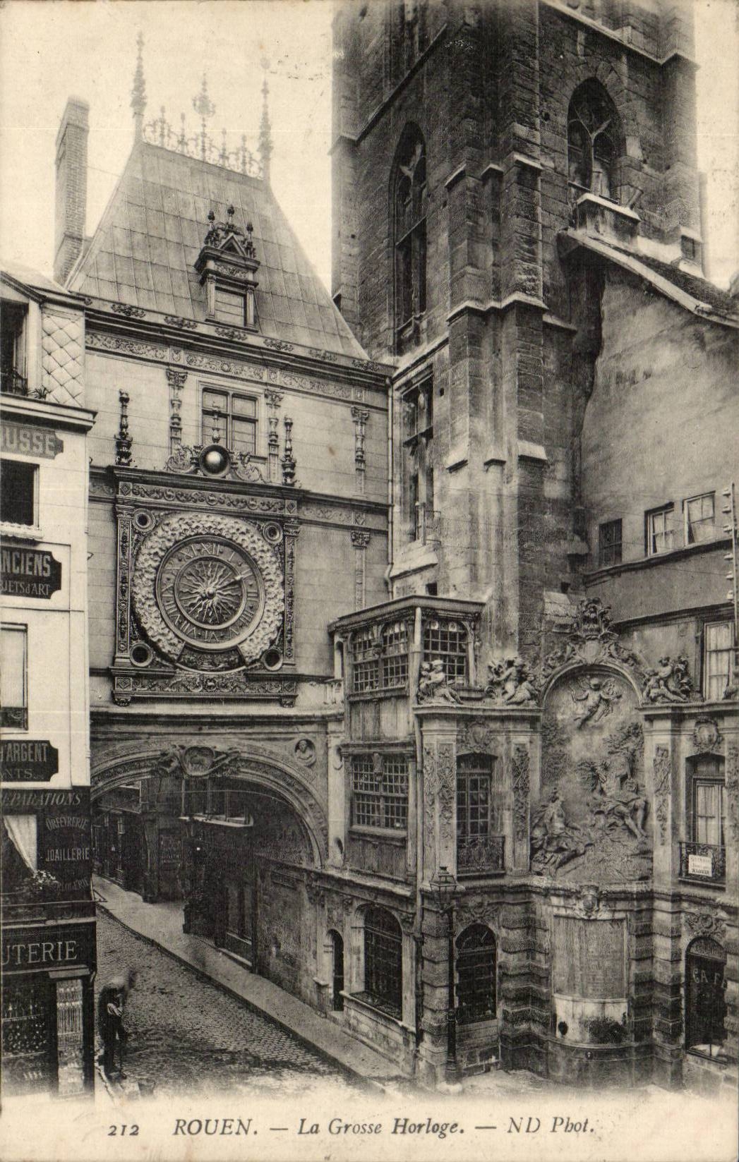 Rouen CPA the large clock