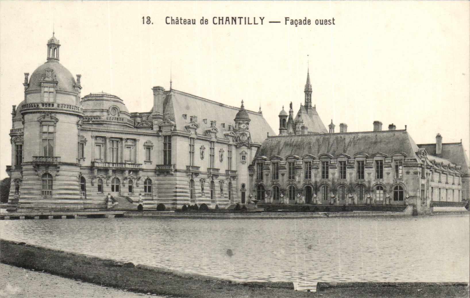 Chantilly CPA Castle western Frontage