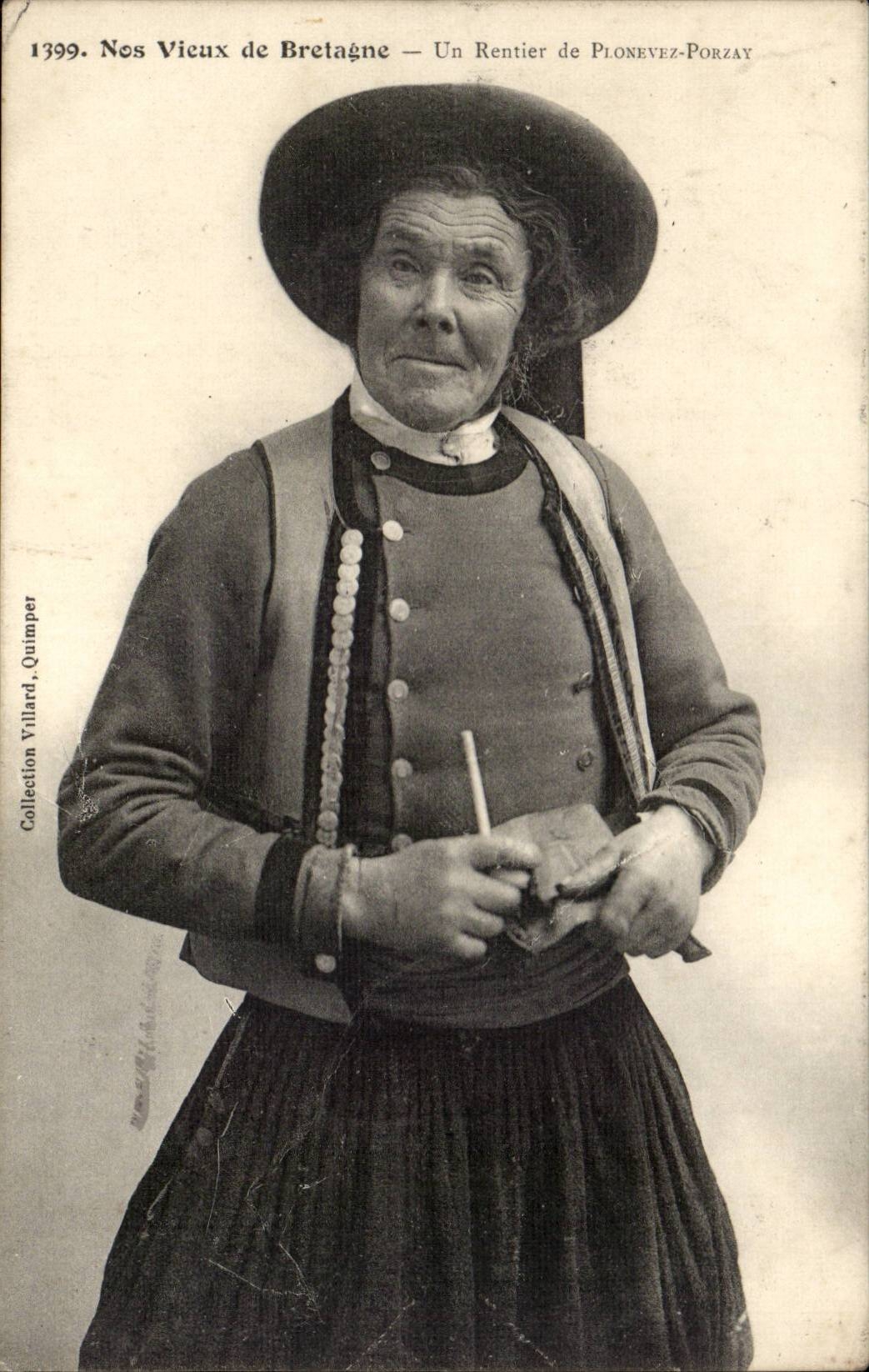 Our old men of Brittany CPA rentier of Plonevez Porzay TOP