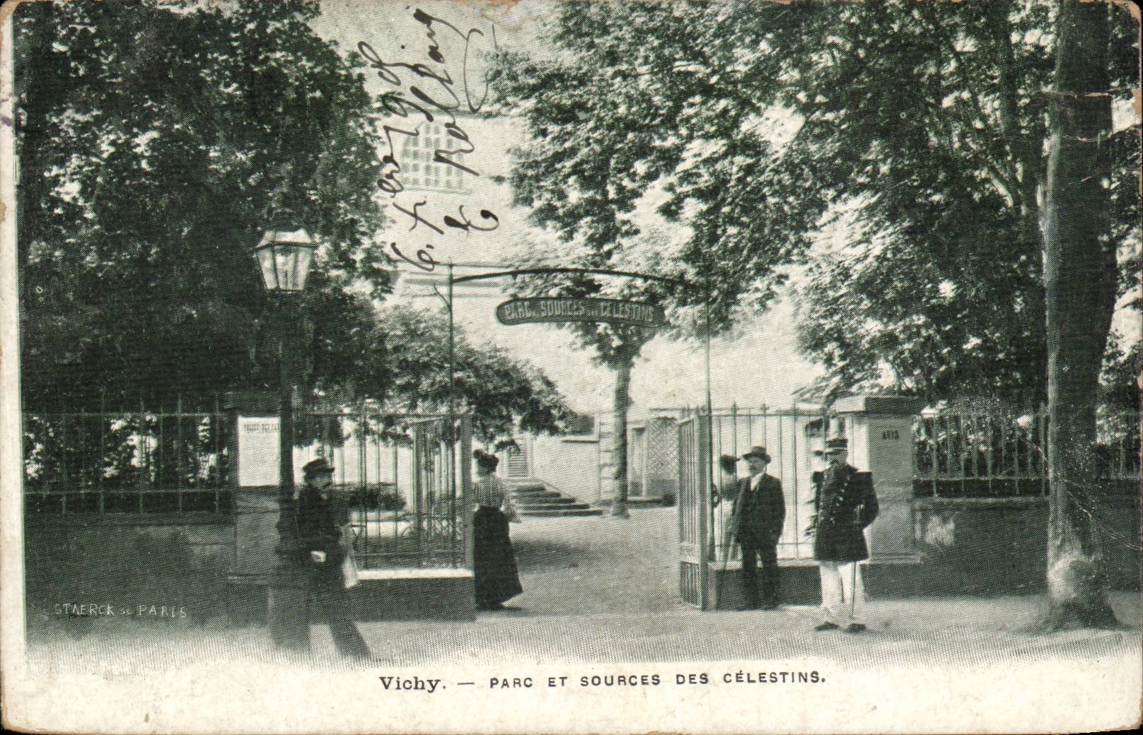 Vichy - Parc et Sources des Celestins - CPA 