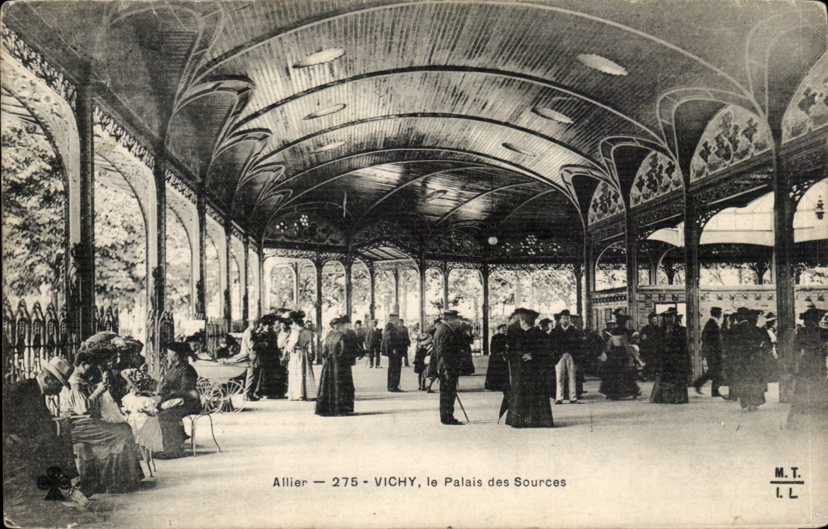 Vichy - Le Palais des Sources - CPA 