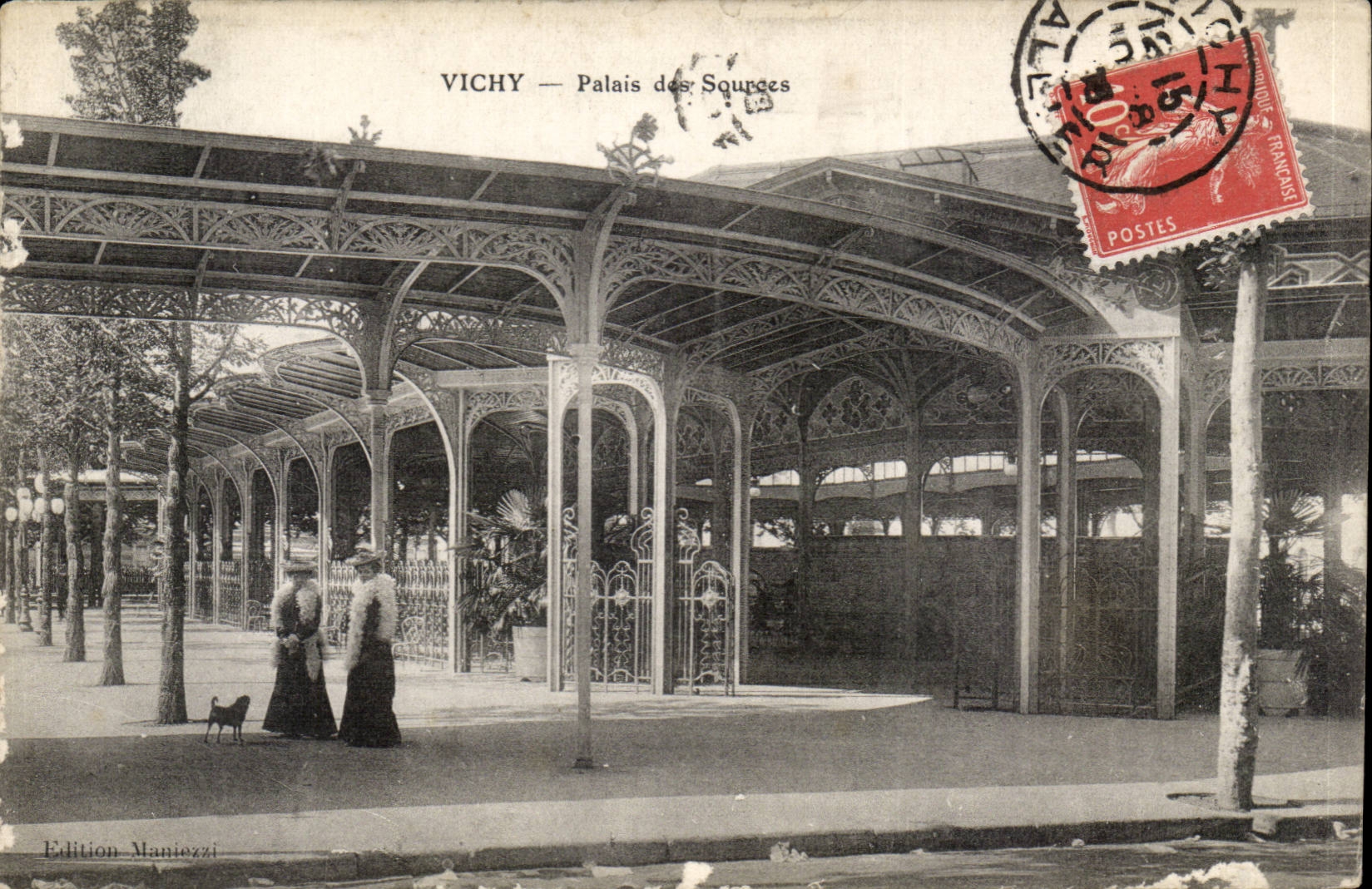 Vichy - Palais des Sources - CPA 