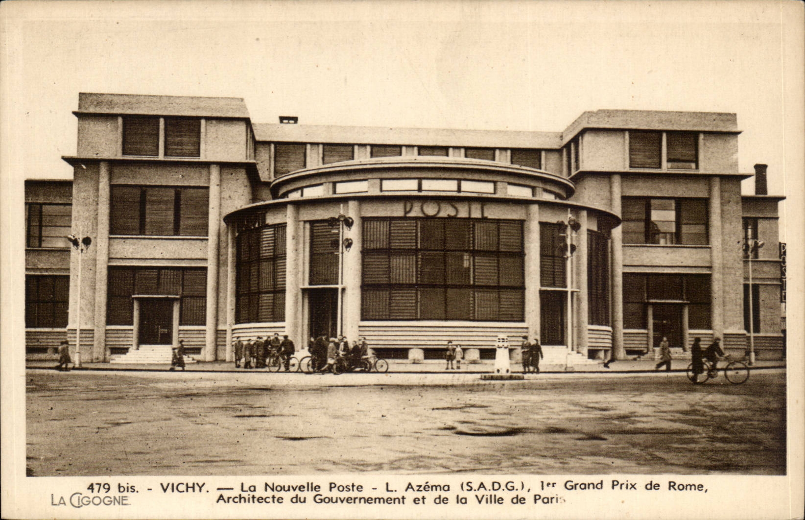 Vichy - La Nouvelle Poste - CPA 