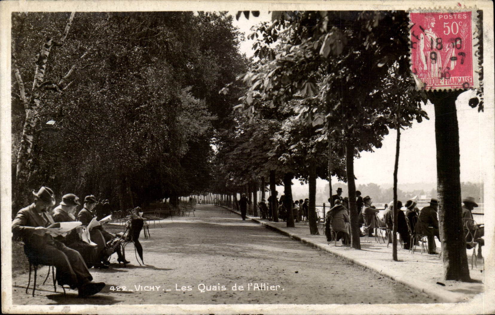 Vichy - Les Quais de l'Allier - CPA 