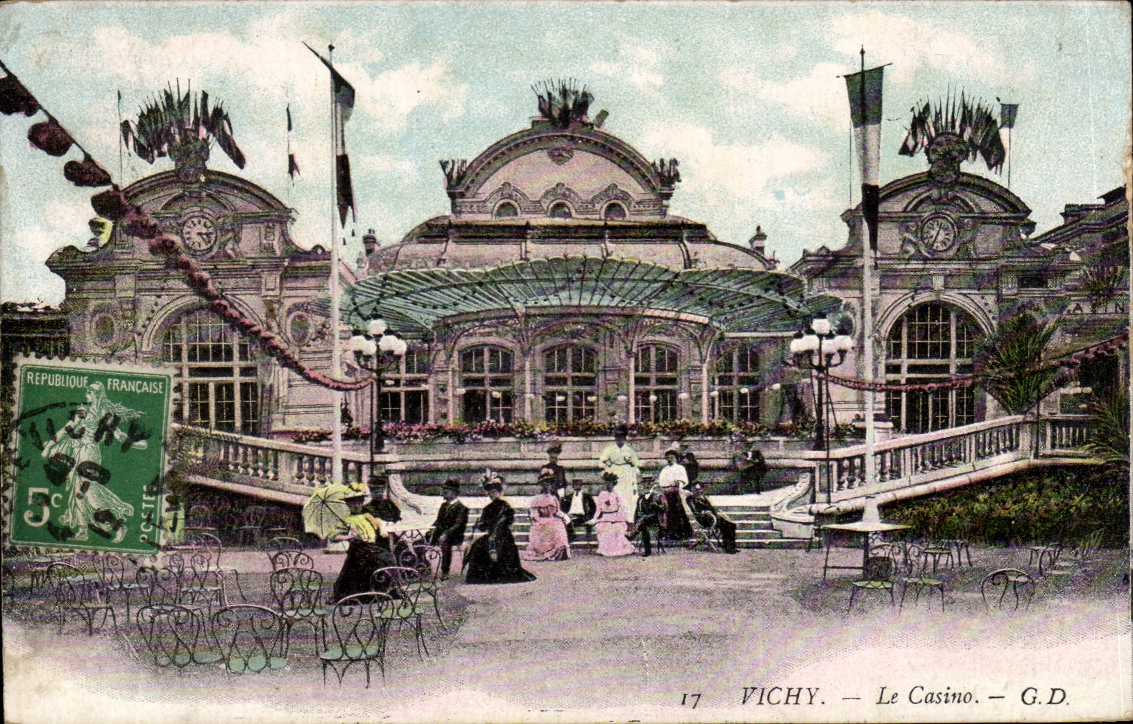 Vichy - Le Casino - CPA 