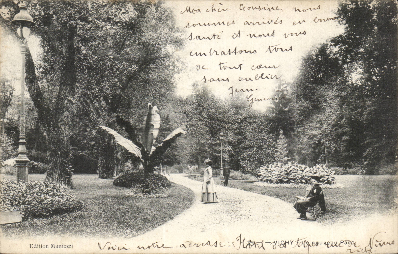 Vichy - Le Nouveau Parc - CPA 