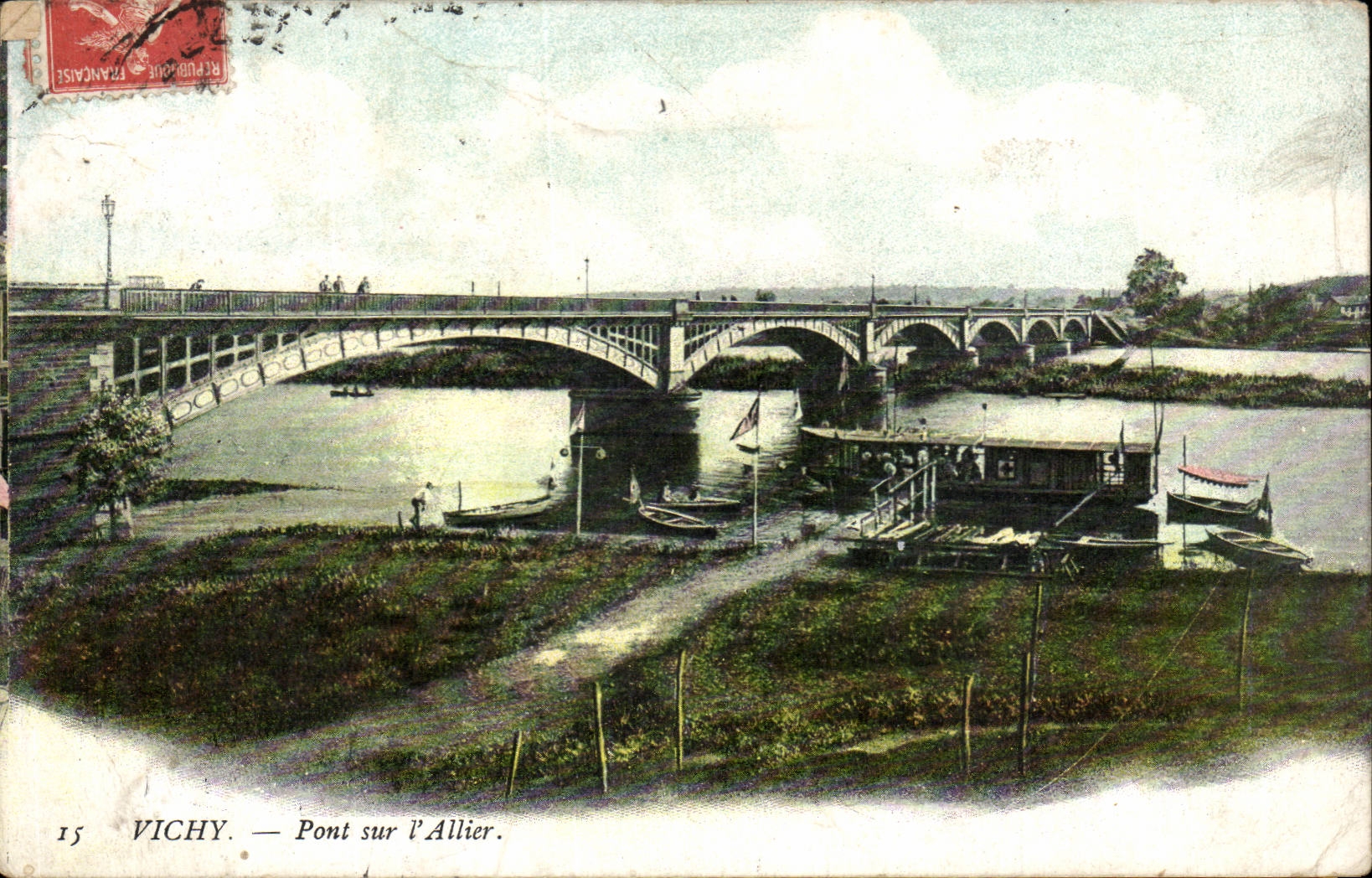 Vichy - Pont sur l'Allier - CPA 