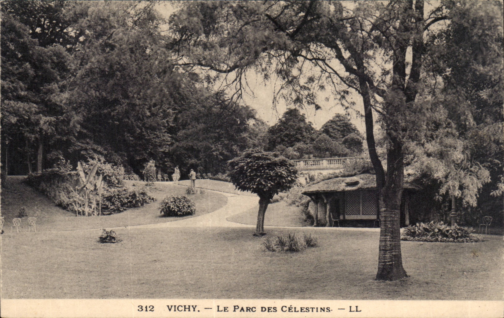 Vichy - Le Parc des Celestins - CPA 