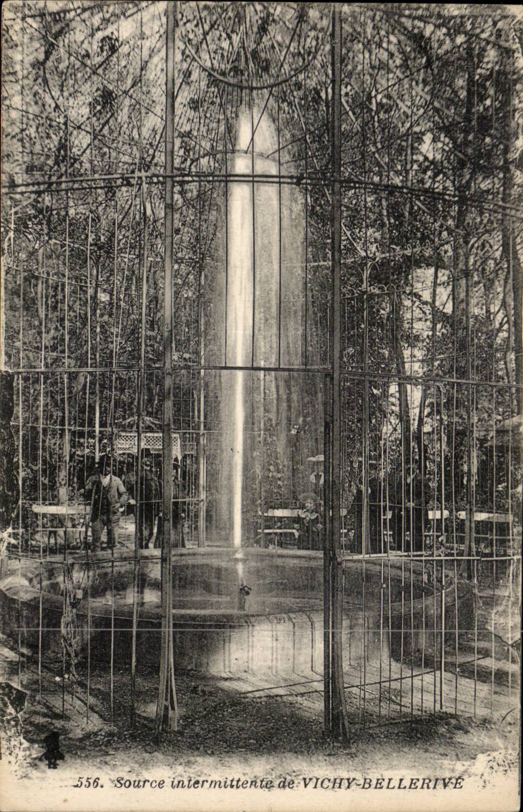Vichy - Source intermittente de Vichy Bellerive - CPA 