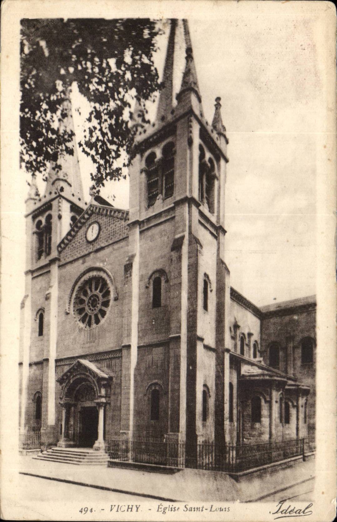 Vichy - Eglise Saint Louis - CPA 