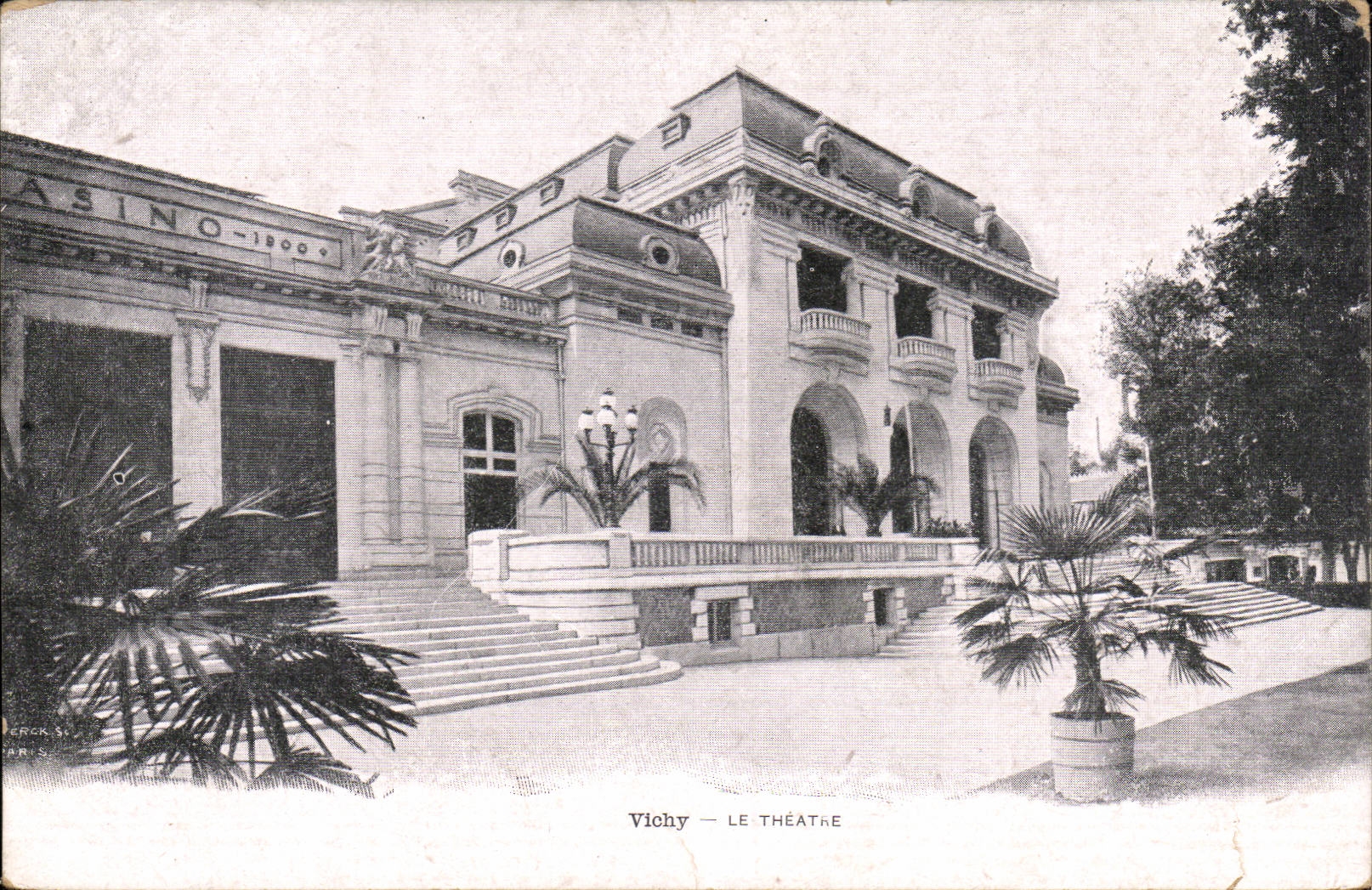 Vichy - Le Theatre - CPA 