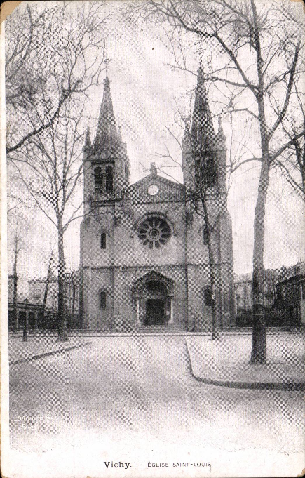 Vichy - Eglise Saint Louis - CPA 