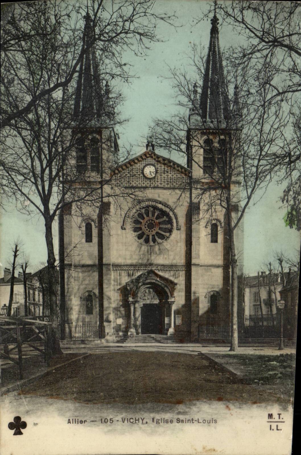 Vichy - L'Eglise Saint Louis - CPA 