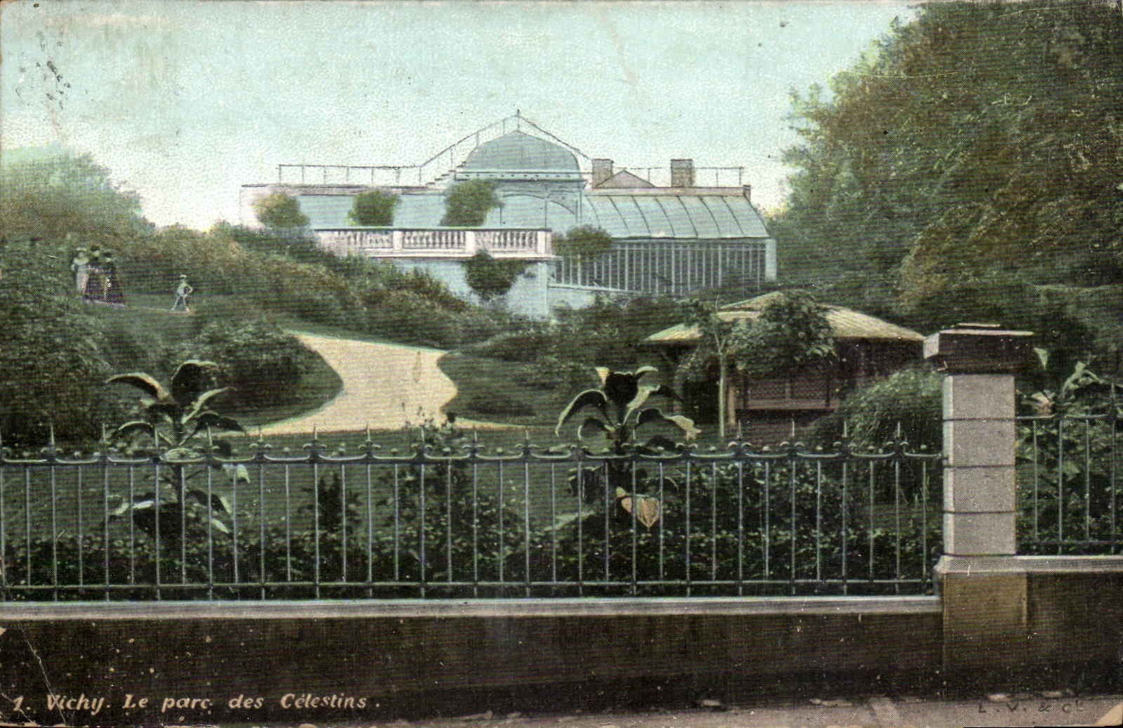 Vichy - Le Parc des Celestins - CPA 