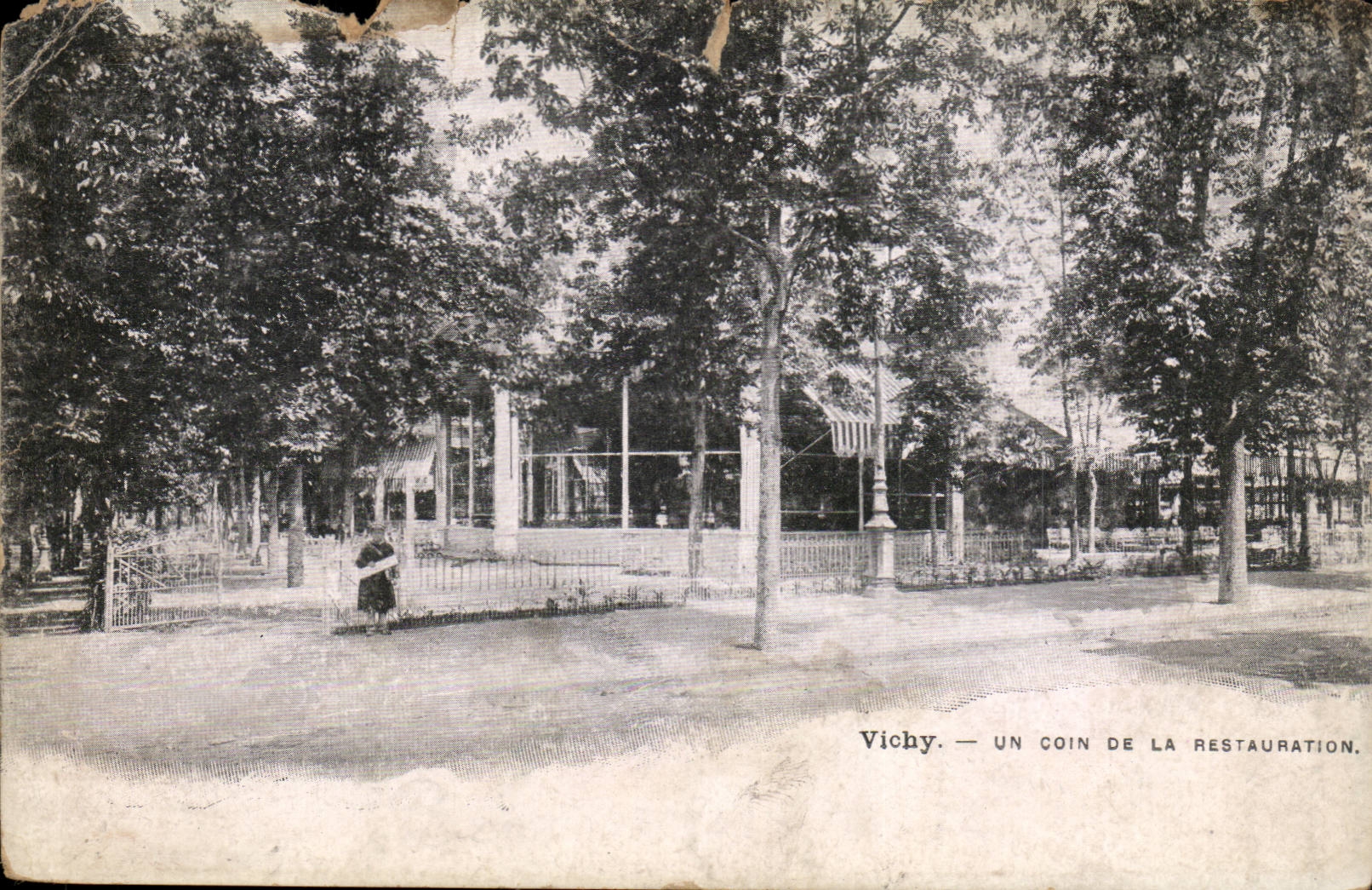 Vichy - Un Coin de la Restauration - CPA 