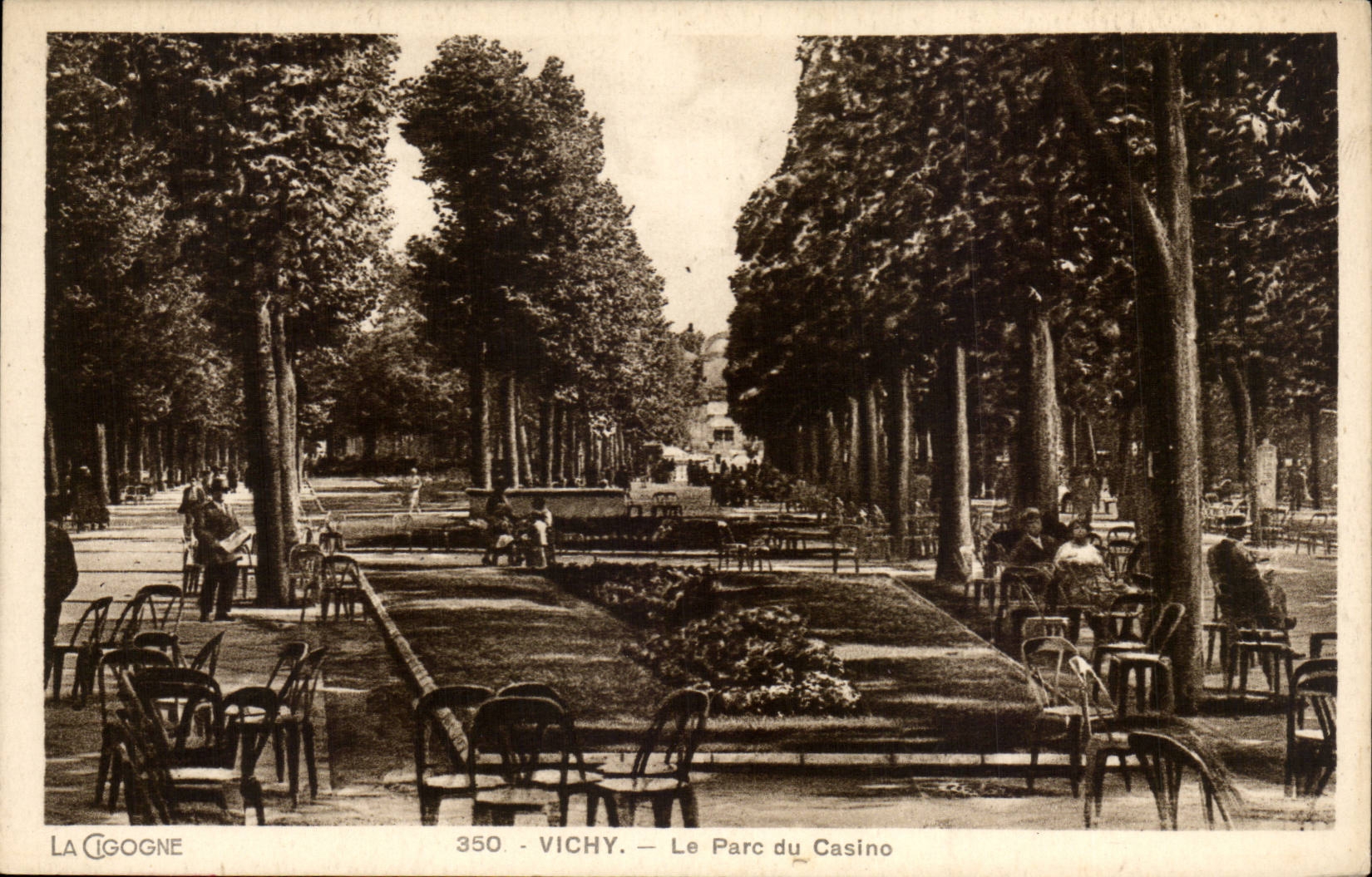 Vichy - Le Parc du Casino - CPA 