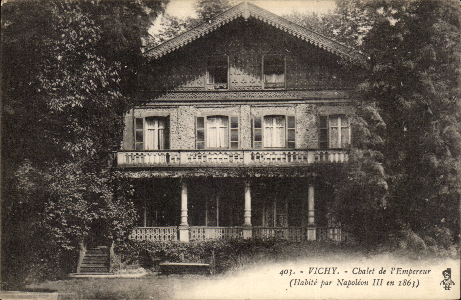 Vichy - Chalet de l'Empereur - CPA 