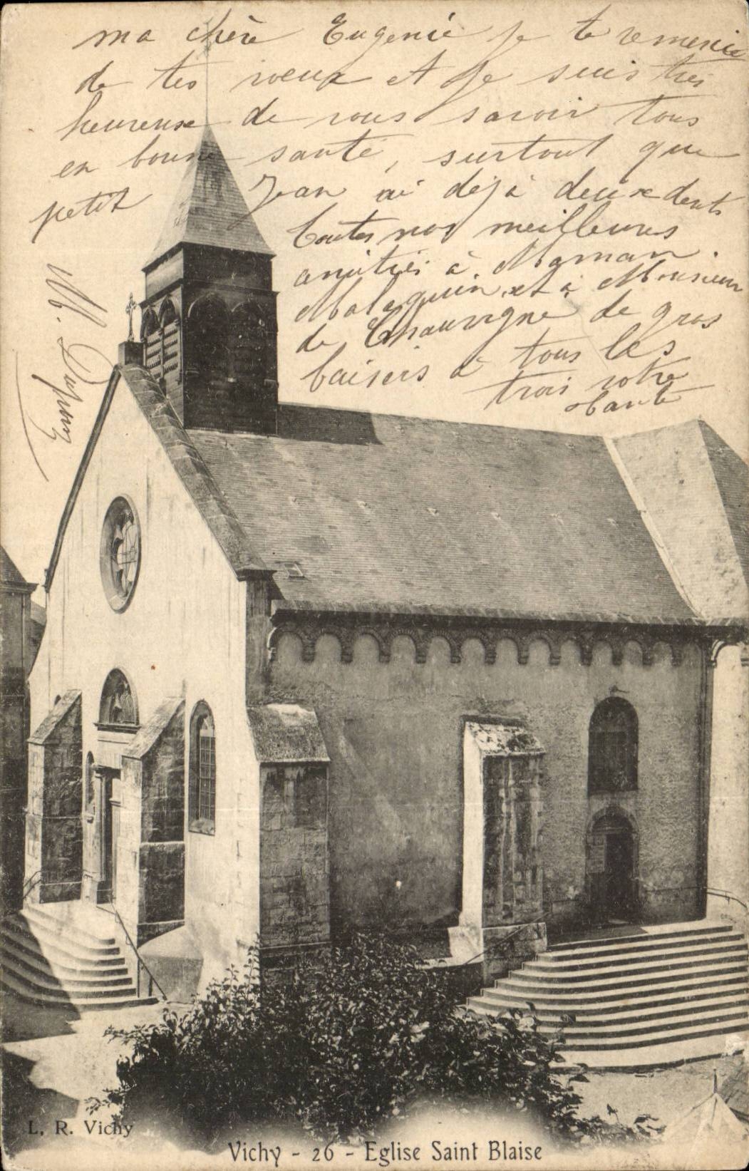 Vichy - Eglise Saint Blaise - CPA 