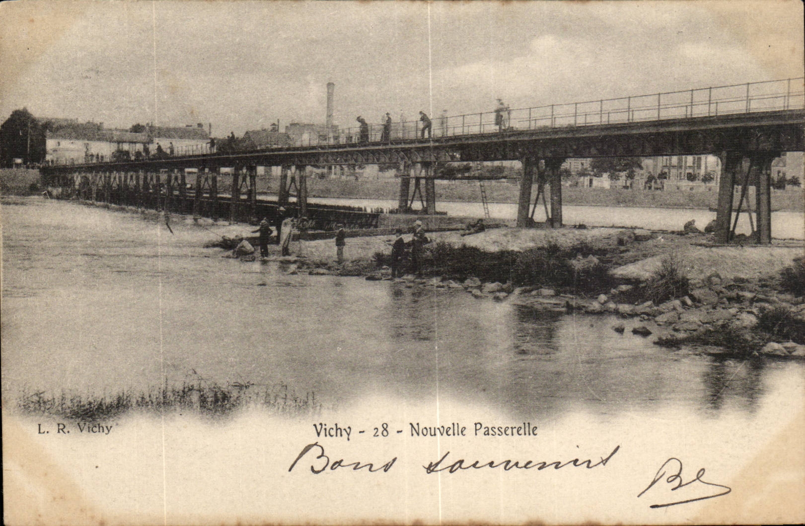 Vichy - Nouvelle Passerelle - CPA 