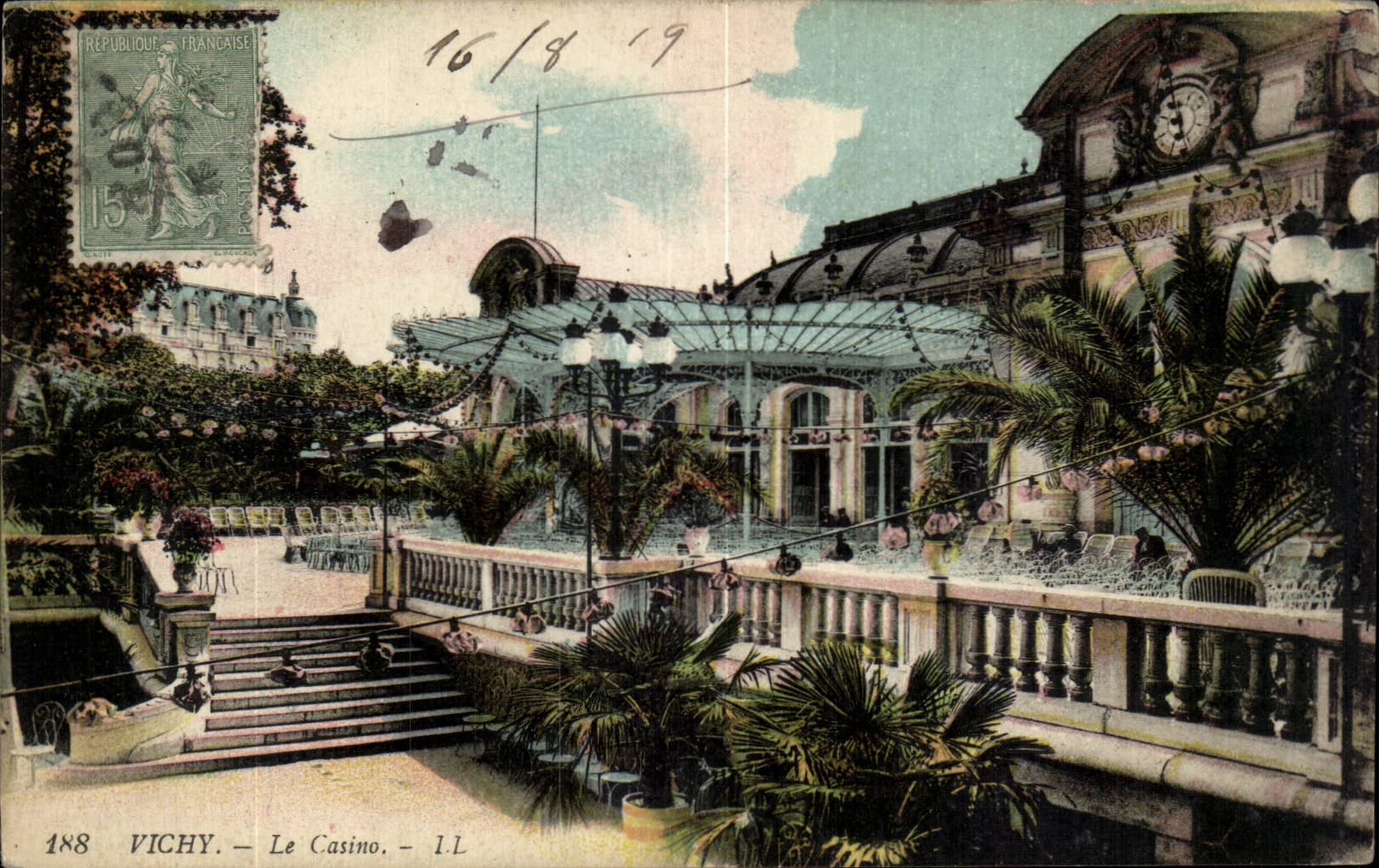 Vichy - Le Casino - CPA 