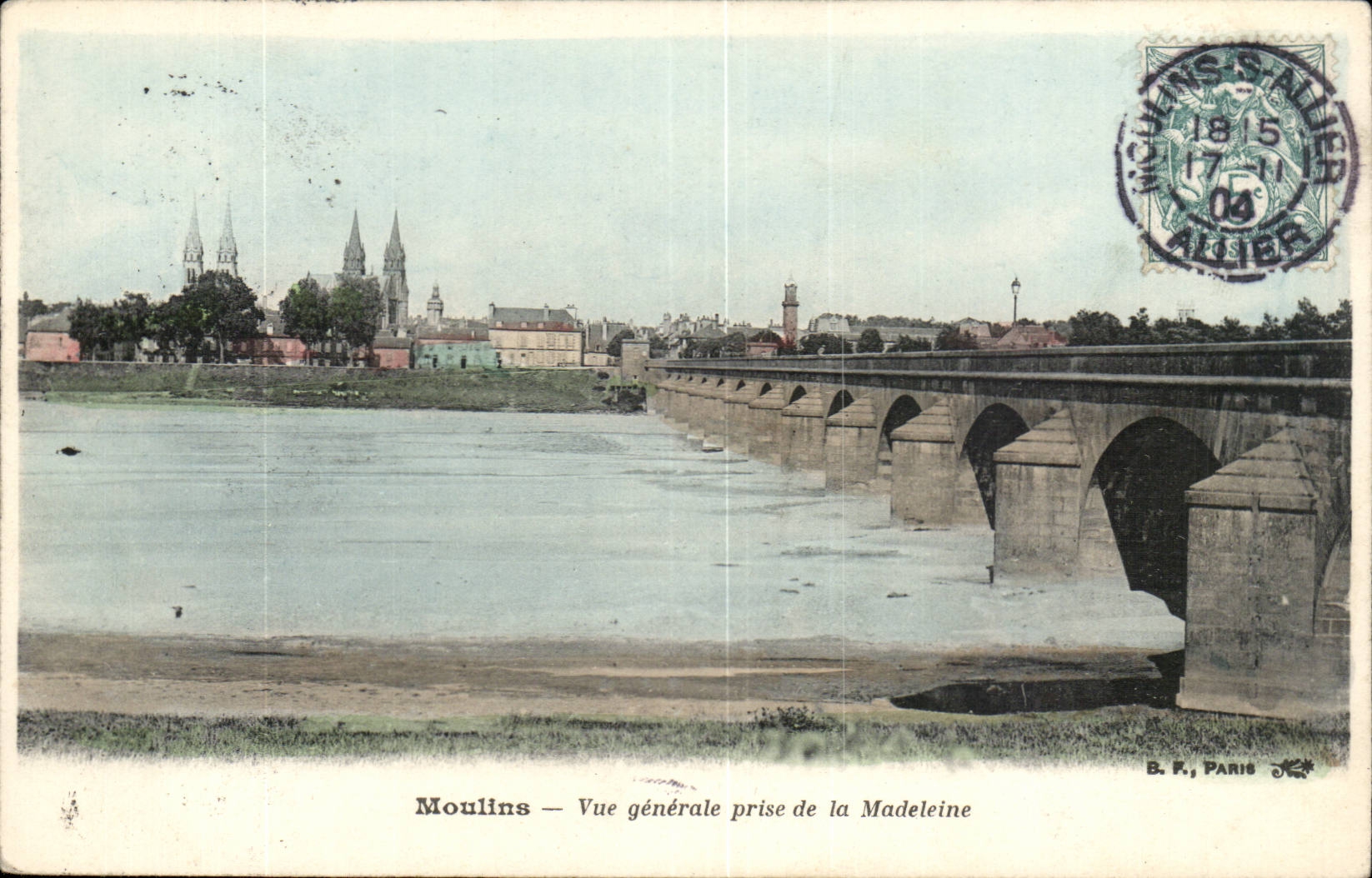 Moulins - View taken of the Madeleine - CPA