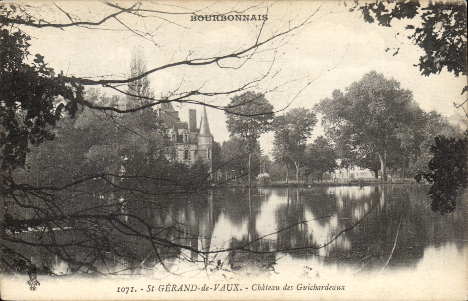 St Gerand de Vaux - Castle of Guichardeaux - CPA